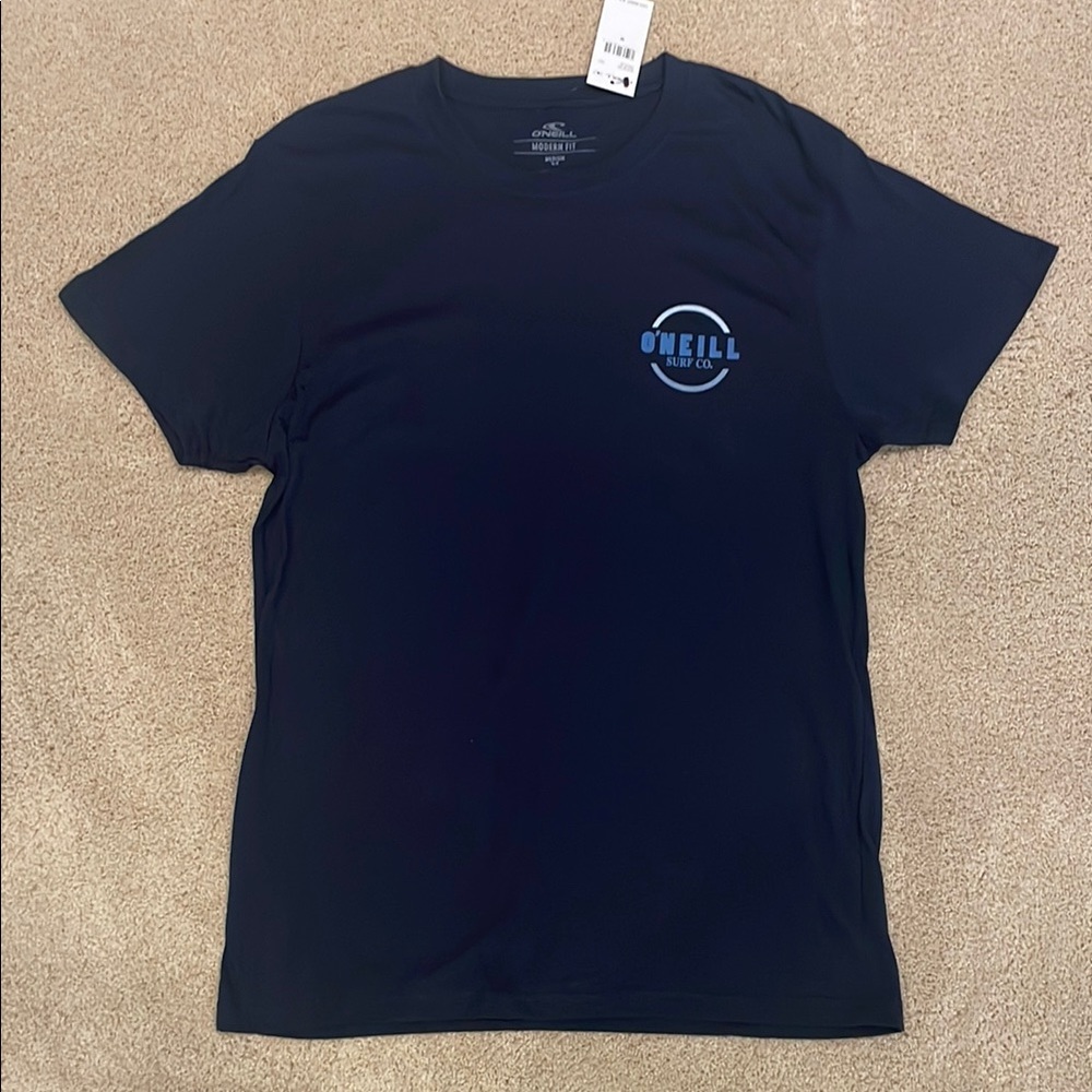 O’Neill Surf Co men’s navy tshirt NWT, size medium